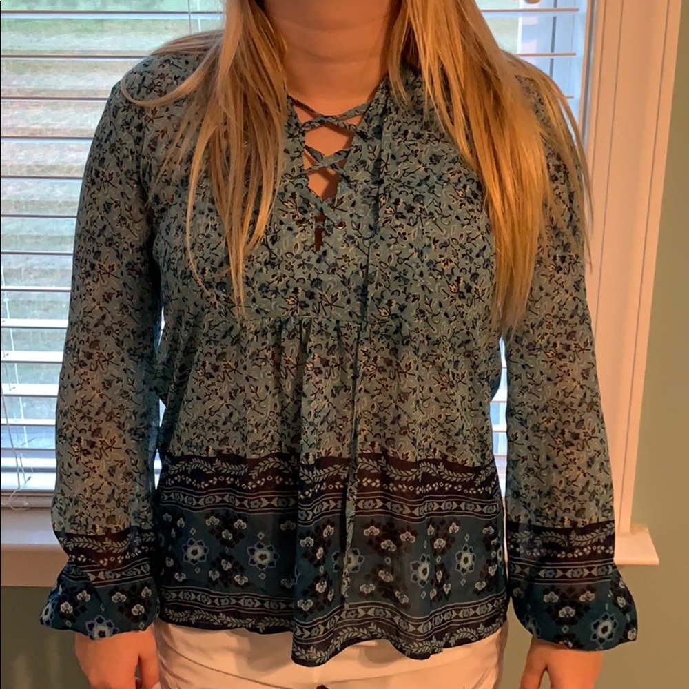 Floral blouse